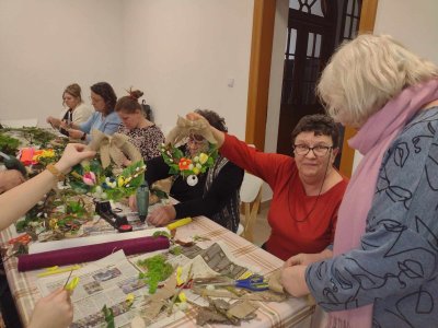 Okładka albumu: Warsztaty Tworzenia Wielkanocnych Wianków